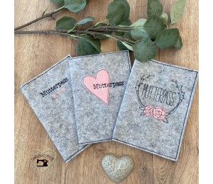 Stickserie - Mutterpass ITH Vol. 2 - 17 Motive & 2 Varianten